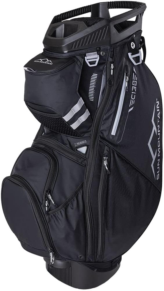 Sun Mountain 2024 C-130 Golf Cart Bag Black