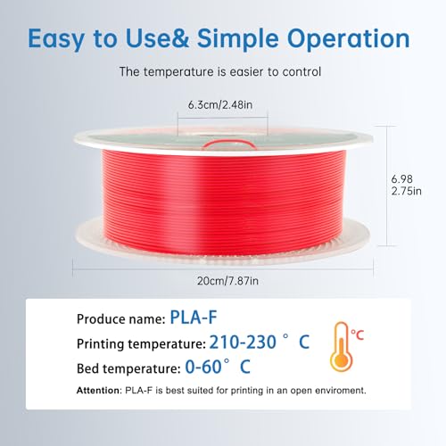 Glow in The Dark PLA 3D Printer Filament 1.75mm Multicolor 1KG Spool K36044