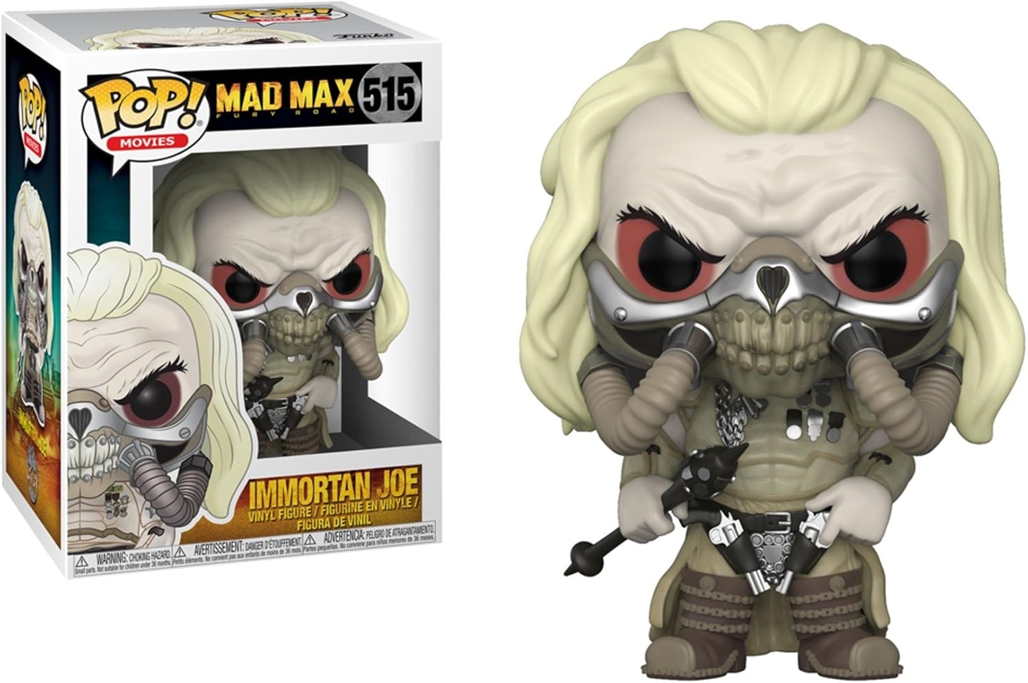 Funko Pop! Movies: Mad Max Fury Road Immortan Joe (Styles May Vary) Collectible Figure