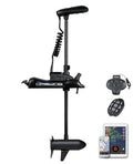 HASWING Boat Electric Trolling Motor – 12V 54" 55lbs Cayman GPS Shaft Bow Mount Portable Fishing Boat Saltwater Freshwater with Wireless Remote Control 50736-137W