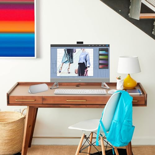 Dell Inspiron 5400 24-inch All-in-One Desktop, FHD Display, Intel Core i3, 8GB RAM, 256GB SSD, Windows 11 Home O121