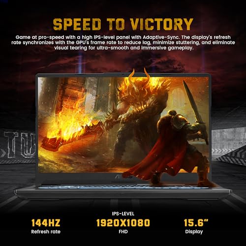Asus TUF F15 Gaming Laptop 15.6" FHD 144Hz i7-12700H 16GB RAM 1TB SSD RTX 4070, Grey F826939