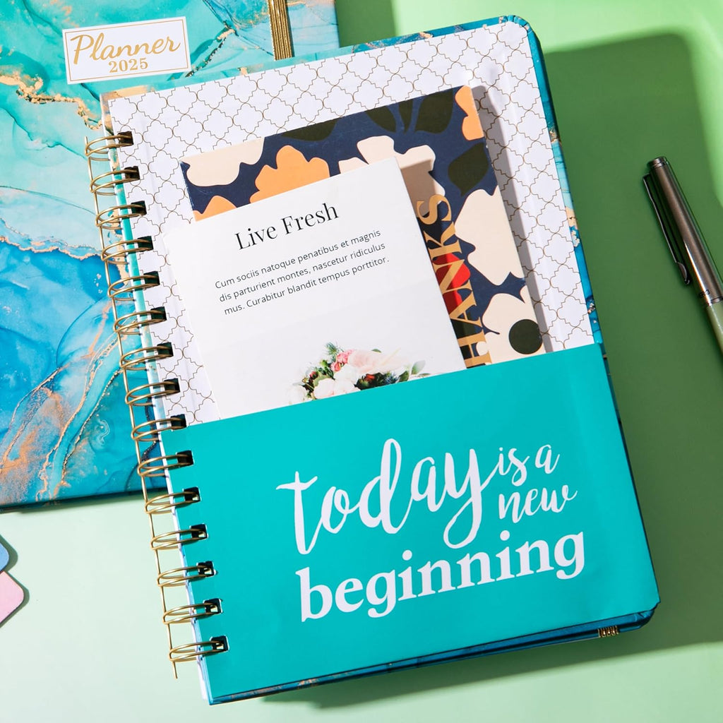 2025 Weekly & Monthly Planner, Hardcover, 6.4" x 8.5" B5937