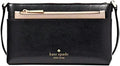 Kate Spade New York Sadie Leather Zip Top Crossbody (Black)