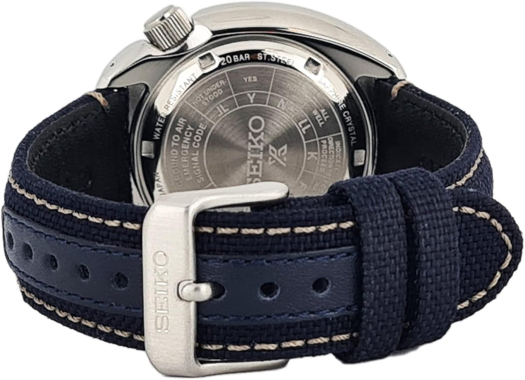 Seiko PROSPEX Men's Analog Watch Blue Dial Nylon Band SRPG15J1 P6821