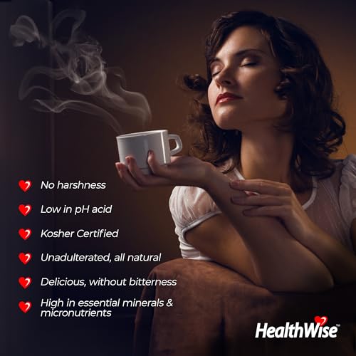 Healthwise Low Acid Coffee K-Cups Classic Columbian Supremo, 36 Count (Pack of 3) C27190