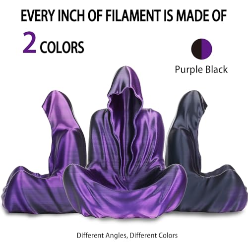 Rainbow 3D PLA Printer Filament 1.75mm Matte, 1kg P386477
