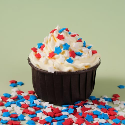 Christmas Sprinkles Bulk 1 lb - Red White Green Round Baking Toppings O347849