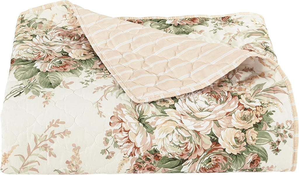 Royal Court Estelle Five Court Full/Queen 3Pc Quilt Set Coral Z987