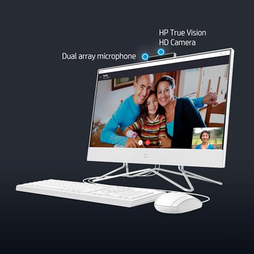 HP 2024 All-in-One Desktop Computer 21.5" FHD Display 16GB RAM 1TB SSD Win 11 Pro E6674
