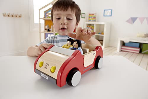 Happy Family Dollhouse Set by Hape for Wooden Dolls House, Multicolor Y33895