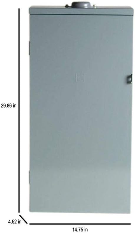 SCHNEIDER ELECTRIC QO1816M200FTRB Load Center 200-Amp 240V 1-Phase Nema-3R Z55620