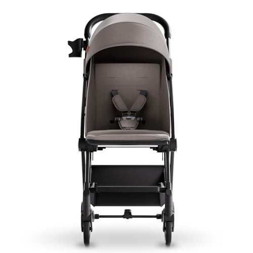 Mompush Lithe V2 Lightweight Stroller with Snack Tray, Travel Bag Included E2771