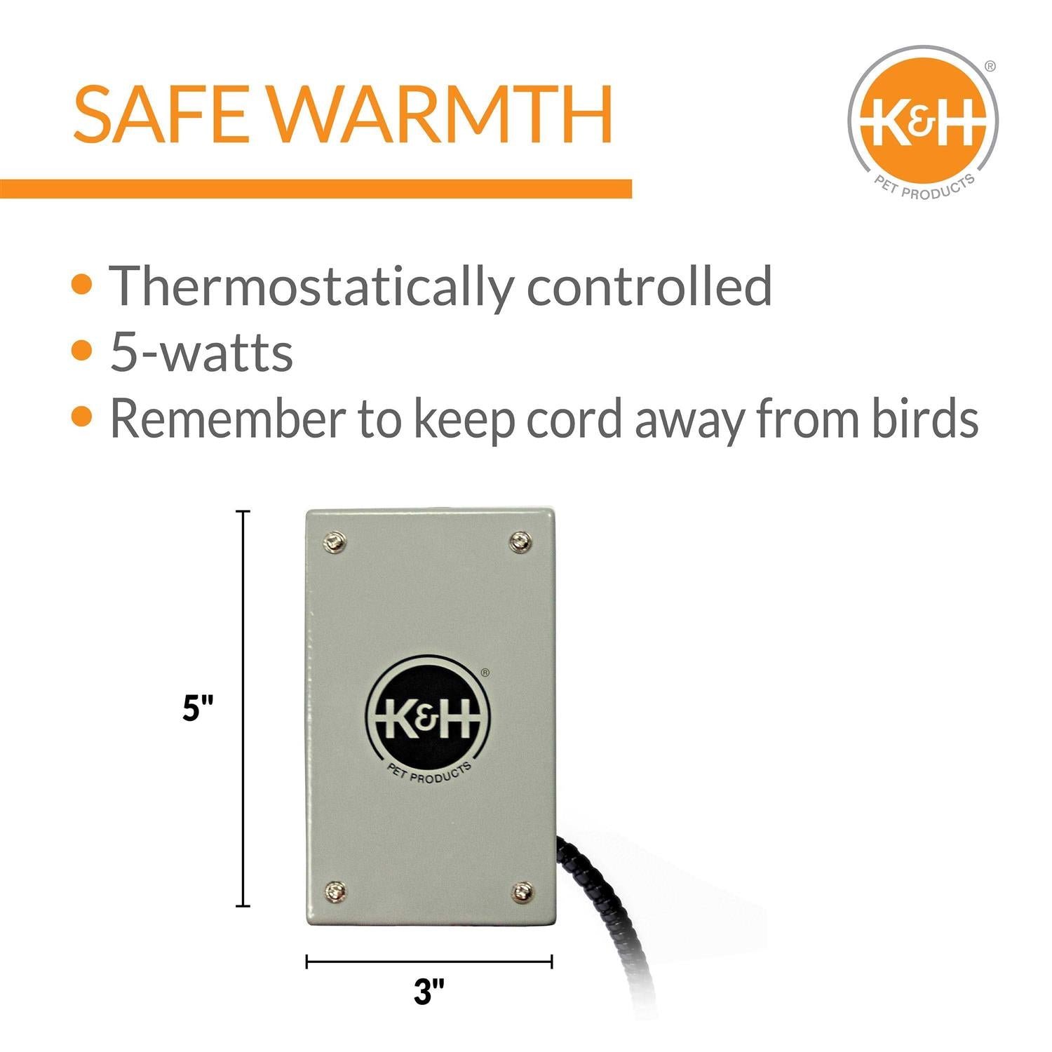 K&H Pet Products Snuggle Up Bird Warmer I4137