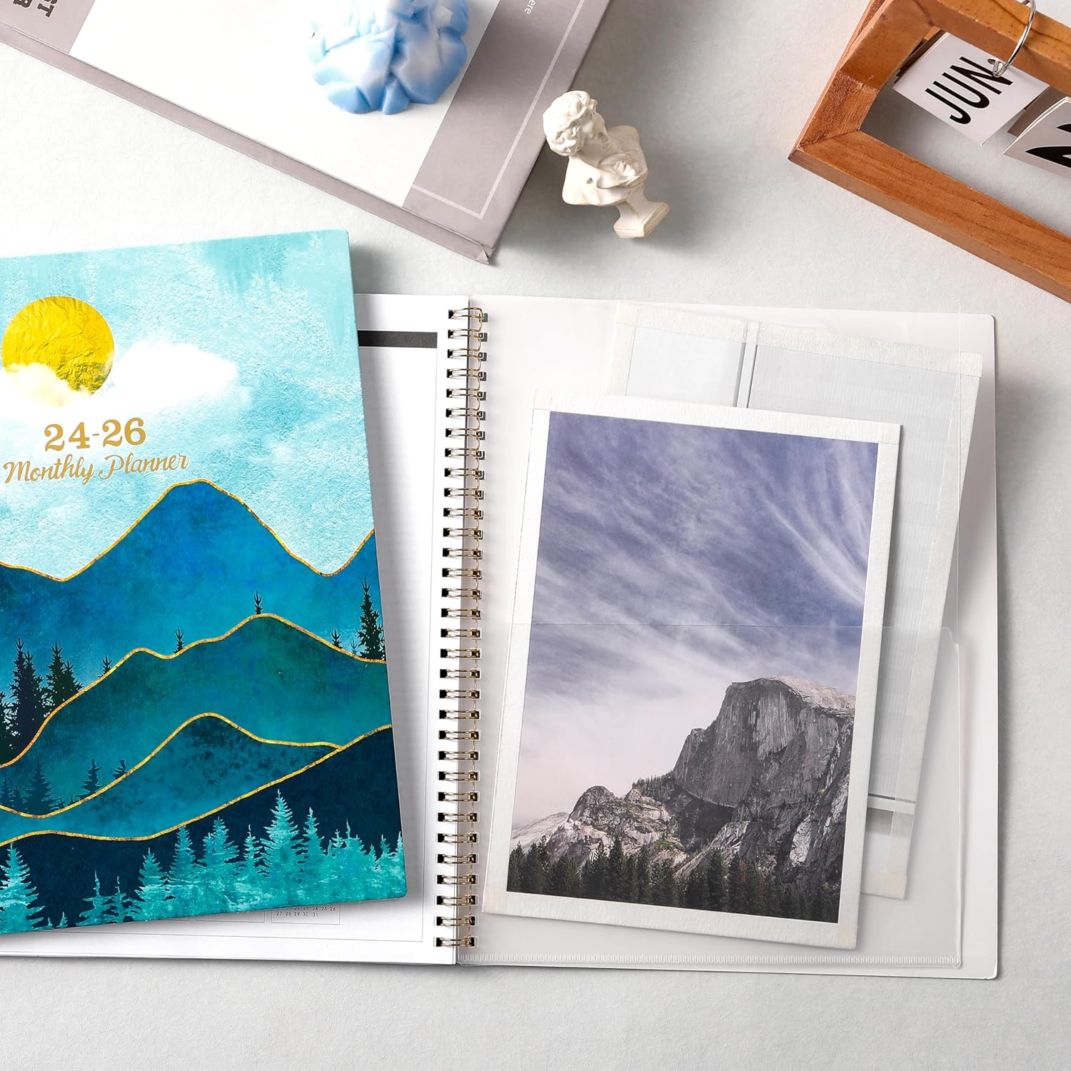 2024-2026 Monthly Planner 9" x 11" with Flexible Cover R965