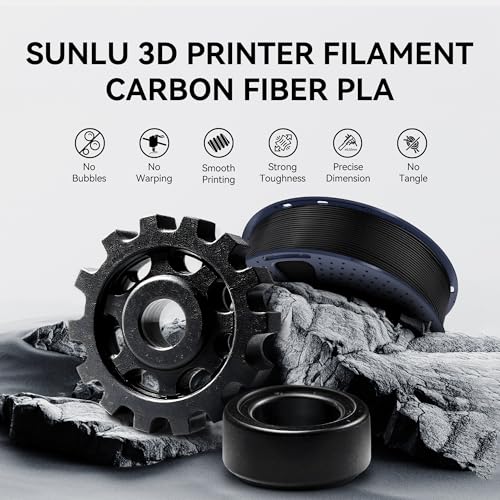 SUNLU 3D Printer Filament Bundle Multicolor PETG 1.75mm, 8 Pack, 2kg Total V41641