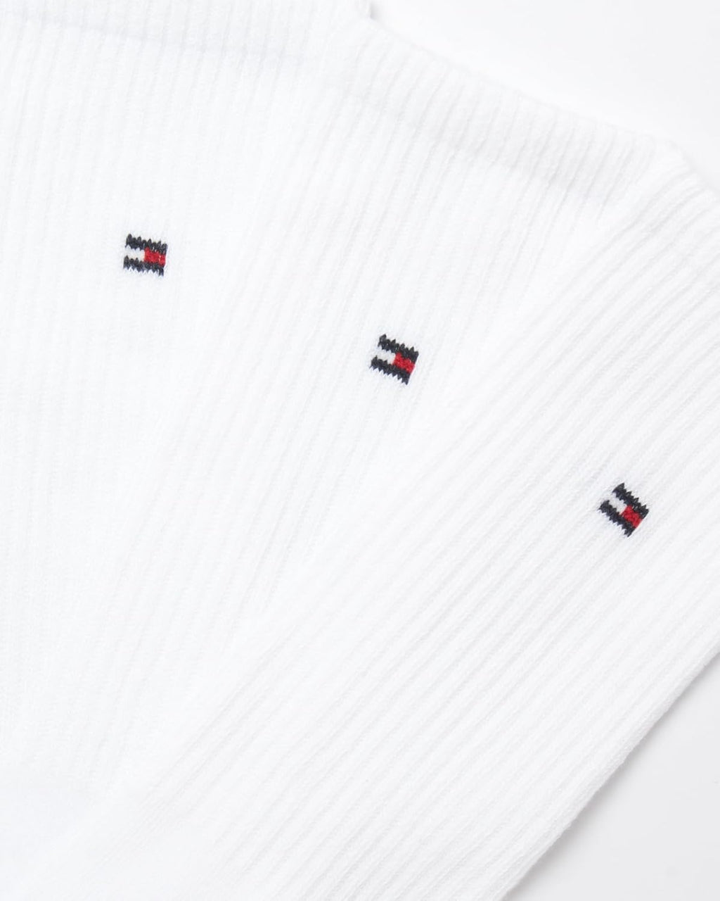 Tommy Hilfiger Men's Athletic Cushion Crew Socks (3 Pack), White Z930