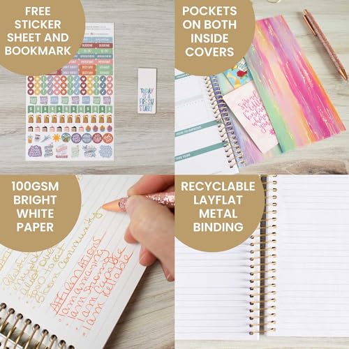 bloom daily planners 2024-2025 Academic Year Day Planner, Weekly/Monthly Dated Organizer K713134