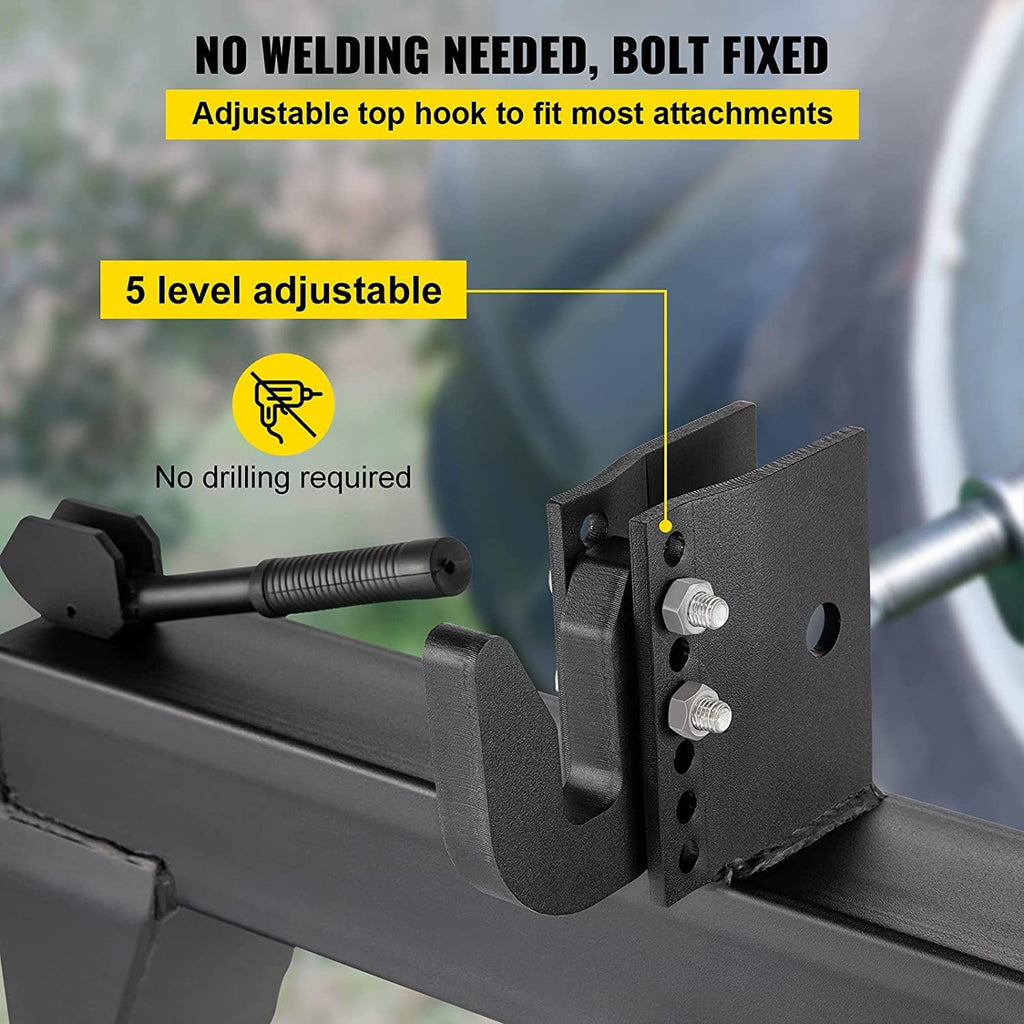 Vevor 3-Point Quick Hitch, Black N8484