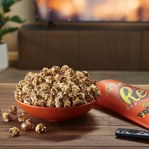 Reese's Popcorn, 5.25oz Bag, Peanut Butter & Chocolate Drizzled X978