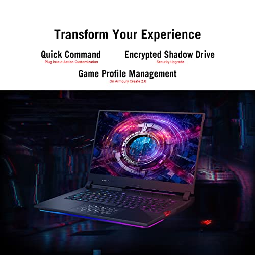 ASUS ROG Strix Scar 15 Gaming Laptop, 15.6" 300Hz FHD, RTX 3080, Ryzen 9, 16GB RAM, 1TB SSD C28563