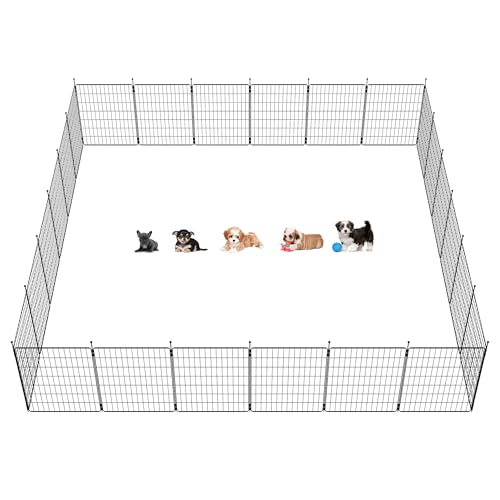 FXW MiniPaws Dog Playpen 8 Panels Portable for Indoor & Outdoor Y720