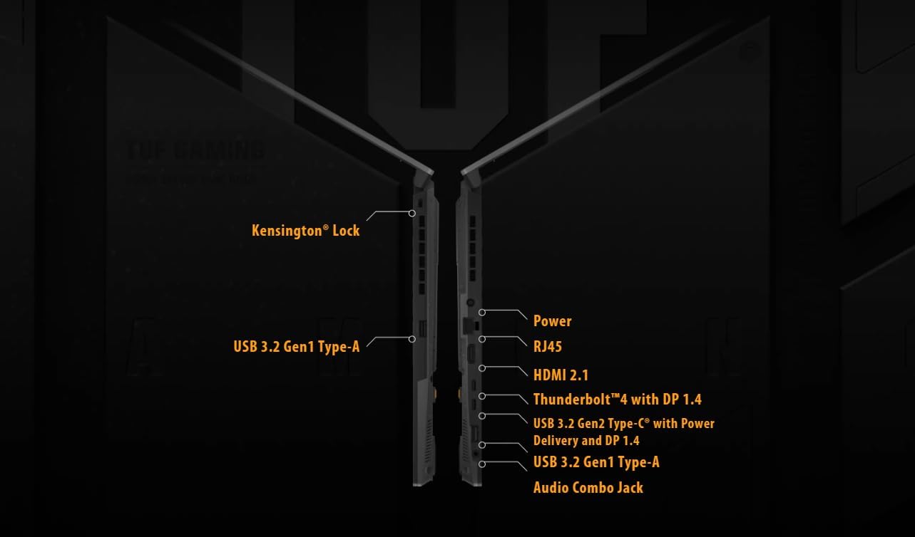 ASUS TUF F15 (2023) Gaming Laptop, 15.6" 144Hz, RTX 4070, i7-12700H, 16GB, 1TB SSD, Windows 11 T174
