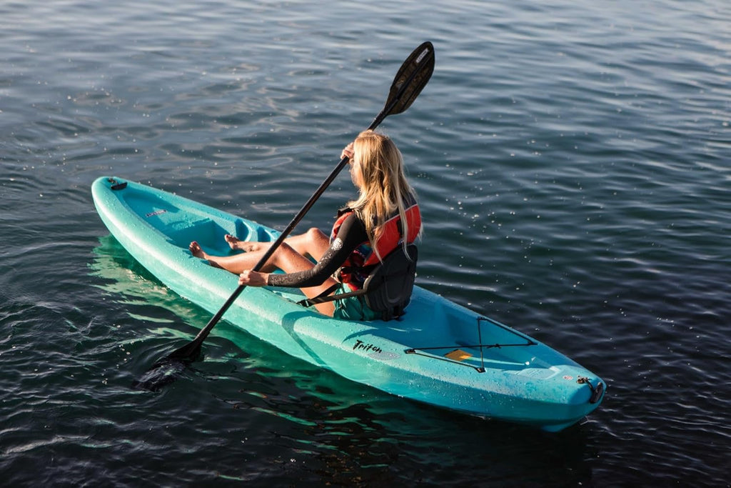 Lifetime Triton Sit-On-Top Kayak with Paddle, 10 ft M157