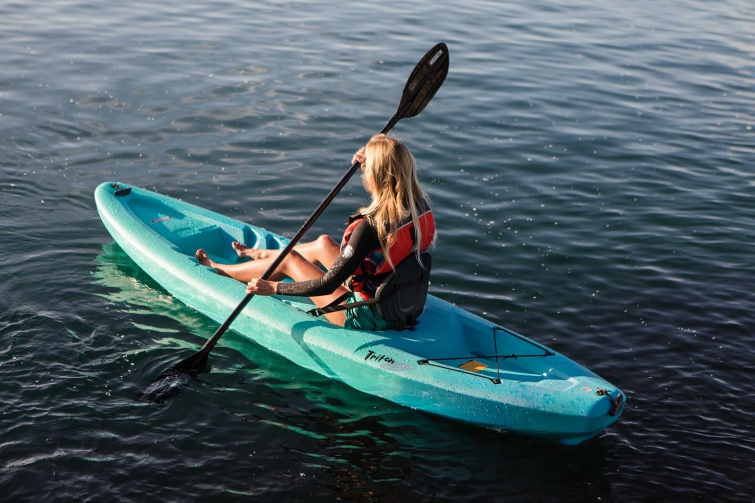 Lifetime Triton Sit-On-Top Kayak with Paddle, 10 ft M157