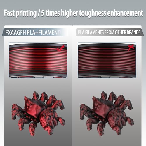 Rainbow 3D PLA Printer Filament 1.75mm Matte, 1kg P386477
