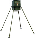 Texas Hunter Wildlife & Deer Feeder w/ 8-Foot Heavy-Duty Extension Legs - 300 lb. Corn Capacity - Model TF300L8